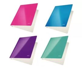 Dosar din carton color cu sina - LEITZ Wow