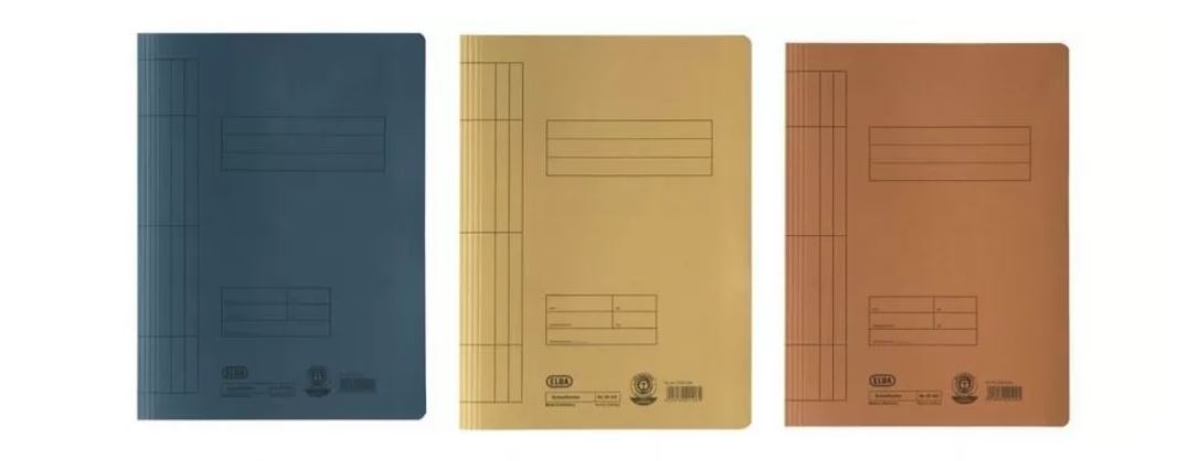 Dosar din carton color cu sina - ELBA