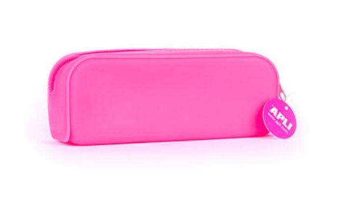 Penar din silicon Apli, 185 x 75 x 55 mm, 1 compartiment, fuchsia