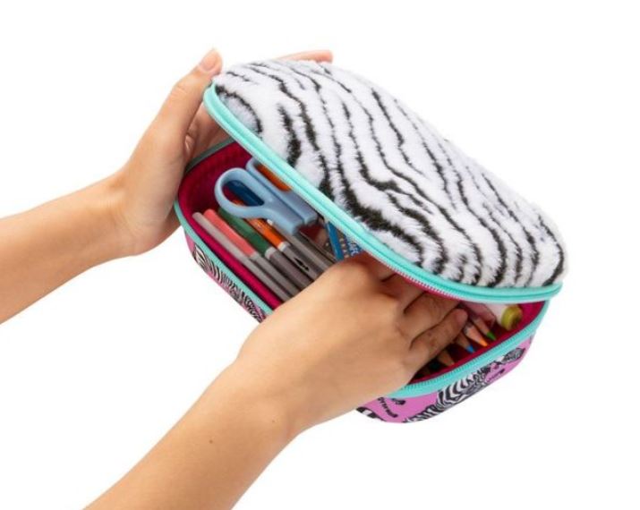 Penar cu fermoar, ZIPIT Fur - zebra