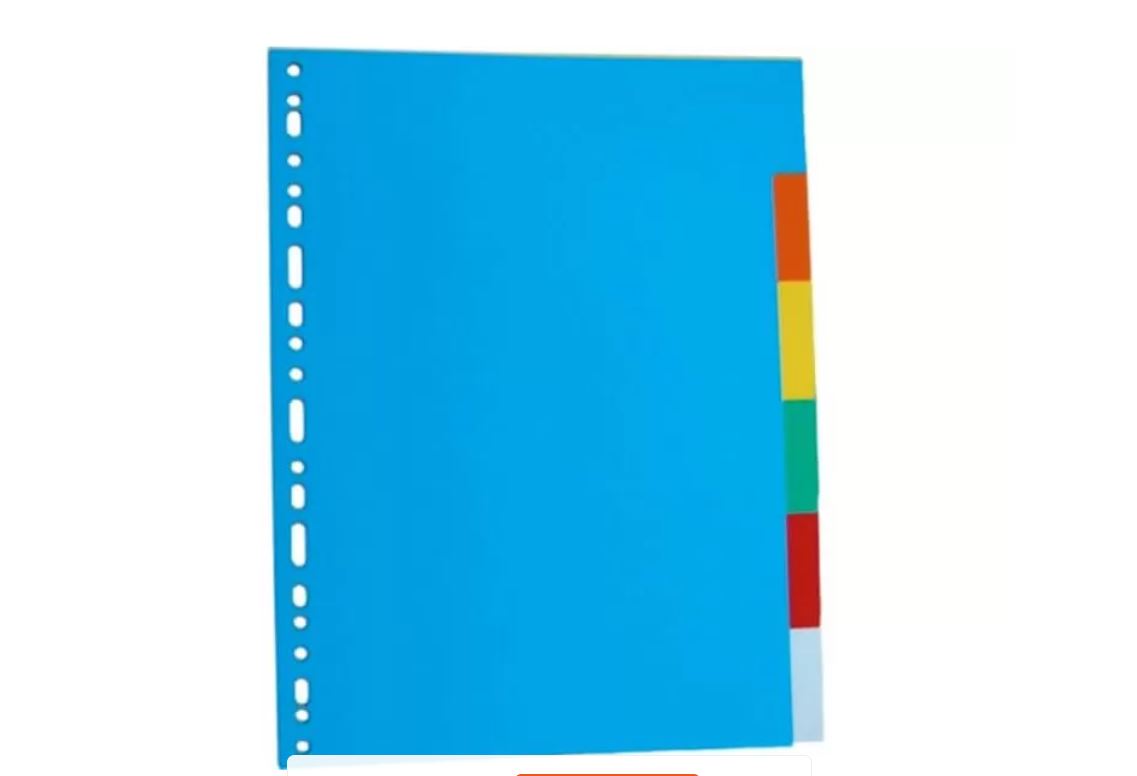 Alege din 10.000 d  Separatoare din carton color, A4, 180g/mp, Optima