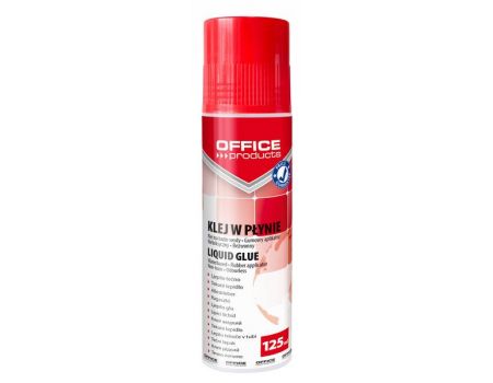 Lipici lichid 125 ml, aplicator cu cauciuc, Office Products